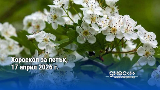 Хороскоп за петък, 17 април 2026 г.