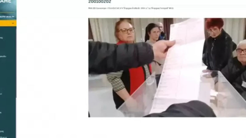 Камерите тръгнаха: броенето на бюлетините вече е на живо