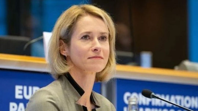 Кая Калас очаква утре да бъде окончателно одобрен заемът от 90 млрд. евро за Украйна