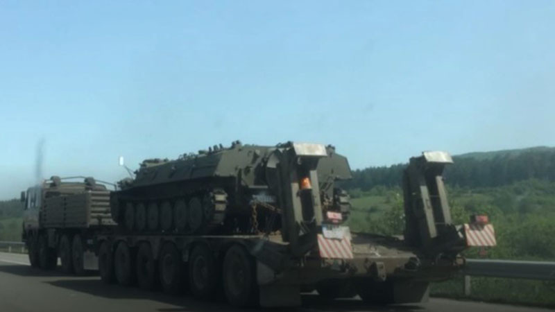 Военна техника ще преминава по републиканските пътища днес