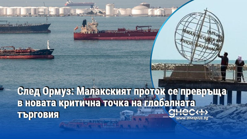 След Ормуз: Малакският проток се превръща в новата критична точка на глобалната търговия