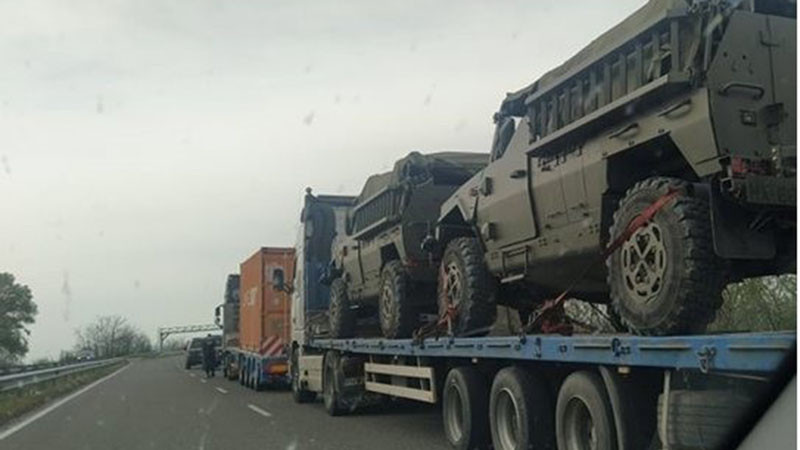 От днес до 30 април военна техника минава по републиканската мрежа за учения