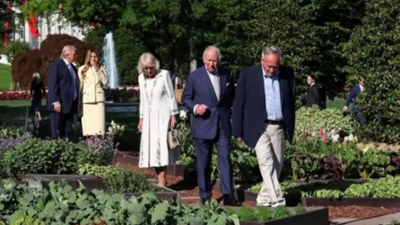 The Daily Mail: Тръмп наруши протокола, като потупа крал Чарлз III по рамото