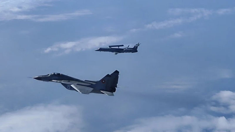 Румъния вдигна изтребители F-16 заради руска атака с дронове