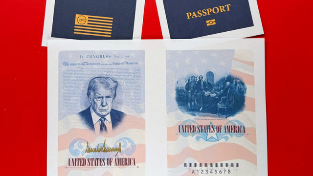 САЩ ще издадат паспорти и златни монети с образа на Тръмп