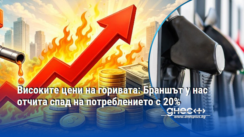 Високите цени на горивата: Браншът у нас отчита спад на потреблението с 20%