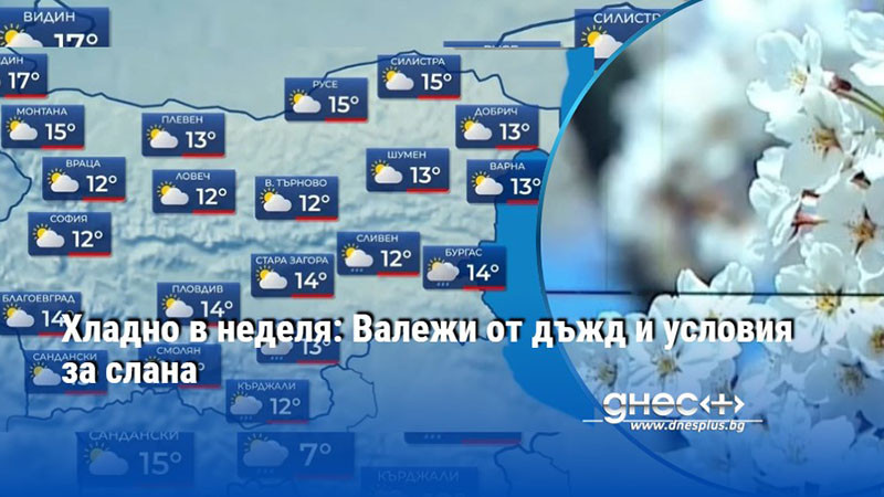 Хладно в неделя: Валежи от дъжд и условия за слана