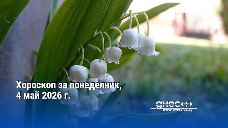 Хороскоп за понеделник, 4 май 2026 г.