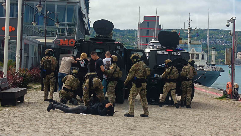 Антитерористично учение във Варна