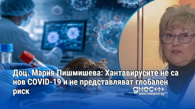 Доц. Мария Пишмишева: Хантавирусите не са нов COVID-19 и не представляват глобален риск