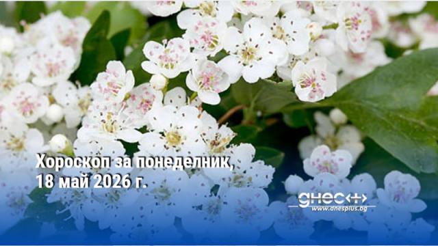 Хороскоп за понделник, 18 май 2026 г.