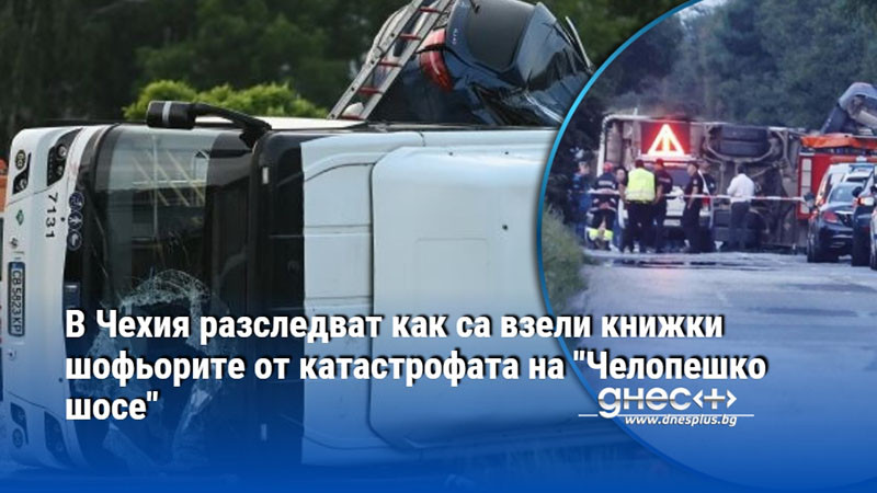 В Чехия разследват как са взели книжки шофьорите от катастрофата на "Челопешко шосе"