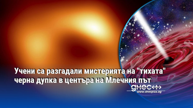 При супермасивните черни дупки е характерно да се редуват активни