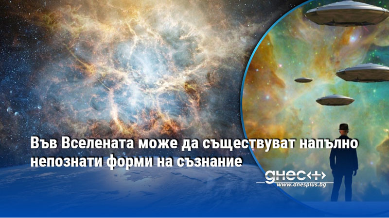 Във Вселената може да съществуват напълно непознати форми на съзнание