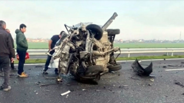 За много тежка катастрофа преди тунела Траянови врата в посока