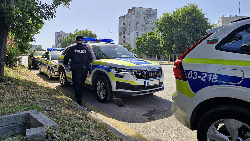 Акция във Варна на МВР, БЧК и общинската дирекция "Превенции" за безопасно движение
