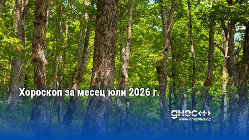 Хороскоп за месец юли 2026 г.