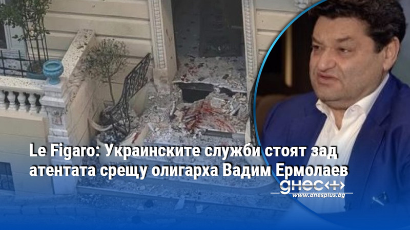 Le Figaro: Украинските служби стоят зад атентата срещу олигархa Вадим Ермолаев