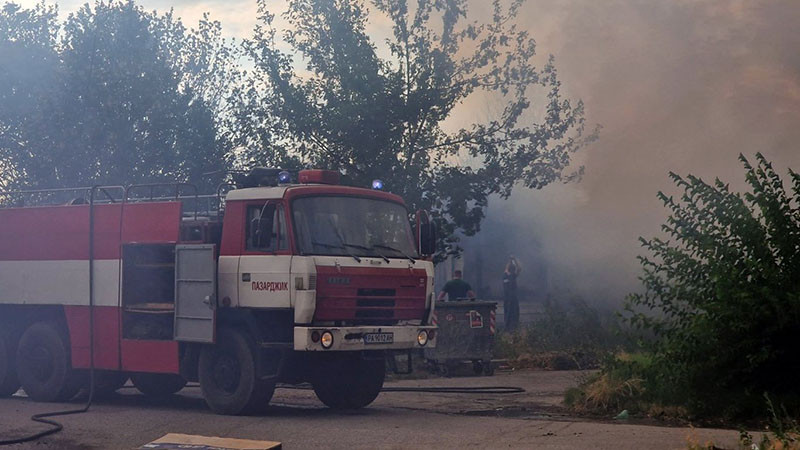 Пожар изпепели 2 бунгала в Черноморец