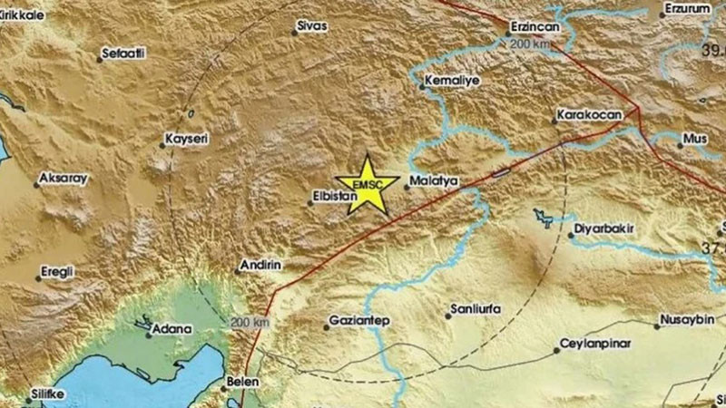 Земетресение с магнитуд 4.2 по скалата на Рихтер удари Централна Турция