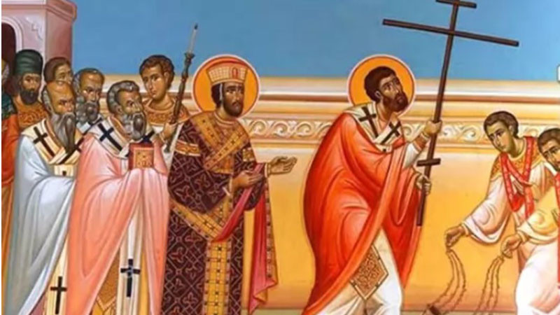 Църквата отбелязва празника изнасяне на светия Кръст. Започва Богородичният пост