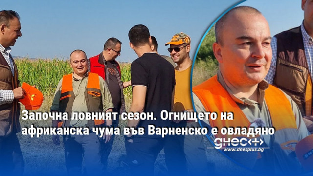 Започна ловният сезон. Огнището на африканска чума във Варненско е овладяно