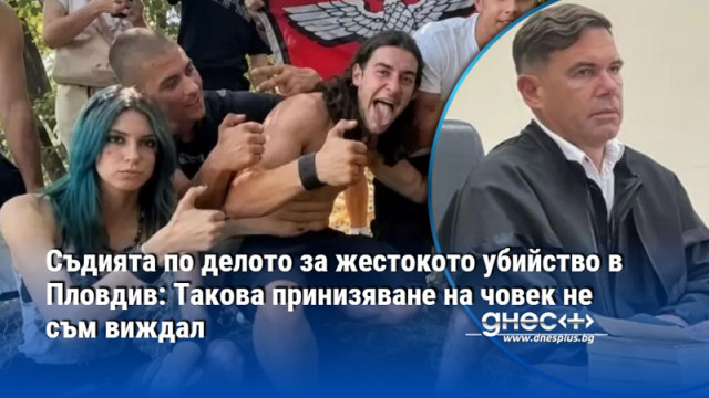 Съдията по делото за жестокото убийство в Пловдив: Такова принизяване на човек не съм виждал