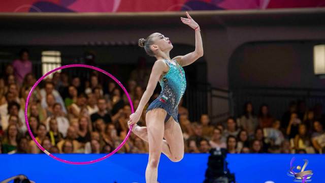 Стилияна Николова остана далеч от подиума във финала на обръч