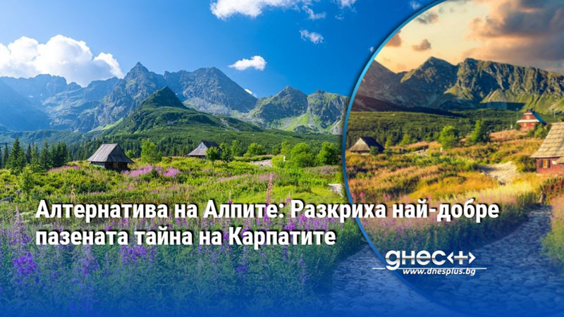 Алтернатива на Алпите: Разкриха най-добре пазената тайна на Карпатите