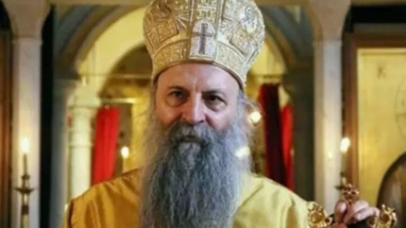 Патриарх Порфирий отхвърли планове за нова епархия в Черна гора