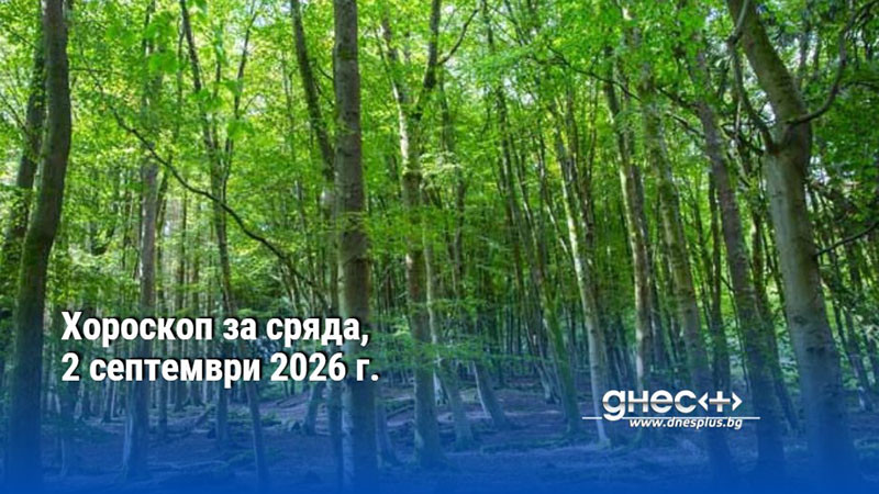 Хороскоп за сряда, 2 септември 2026 г.