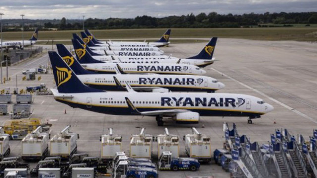 Ryanair съкращава зимните полети заради поскъпването на горивата