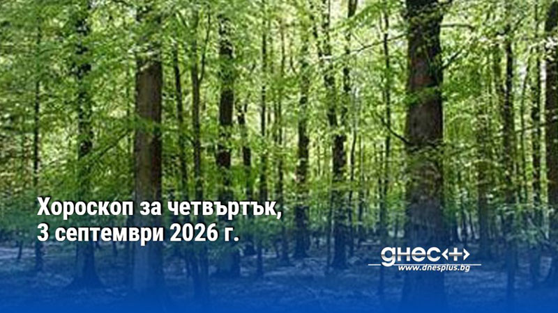 Хороскоп за четвъртък, 3 септември 2026 г.