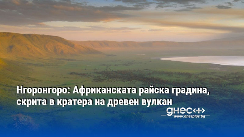 Нгоронгоро: Африканската райска градина, скрита в кратера на древен вулкан