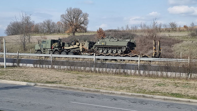 Турска военна техника и войници ще преминат през България на 13 и 14 септември