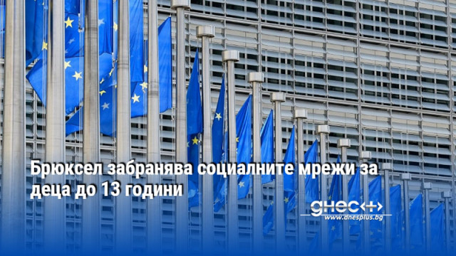 Брюксел забранява социалните мрежи за деца до 13 години