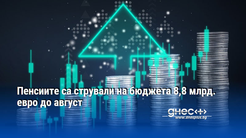 Пенсиите са стрували на бюджета 8,8 млрд. евро до август