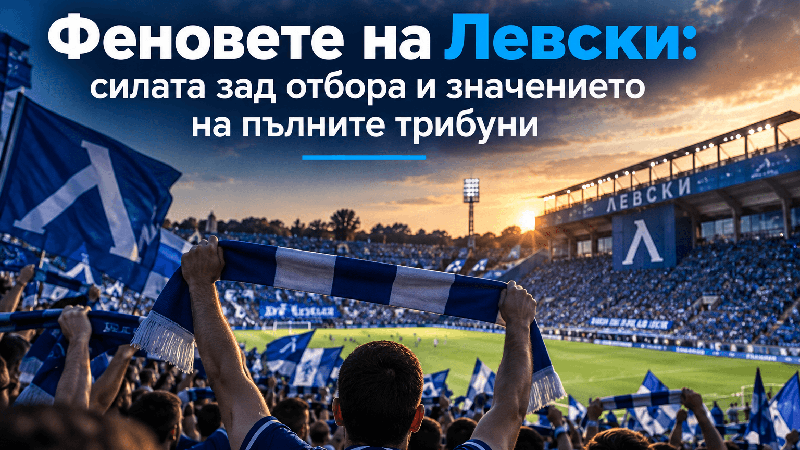 Феновете на Левски: силата зад отбора и значението на пълните трибуни