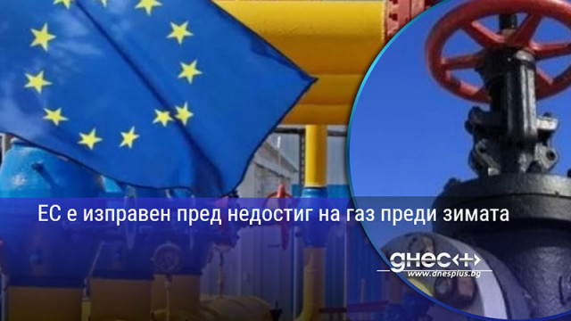 ЕС е изправен пред недостиг на газ преди зимата