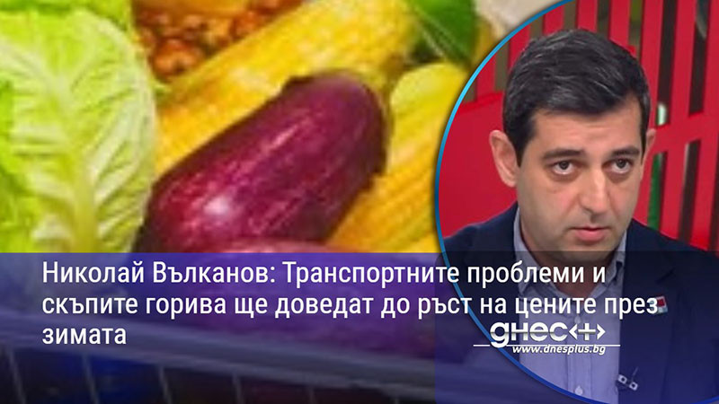 Николай Вълканов: Транспортните проблеми и скъпите горива ще доведат до ръст на цените през зимата