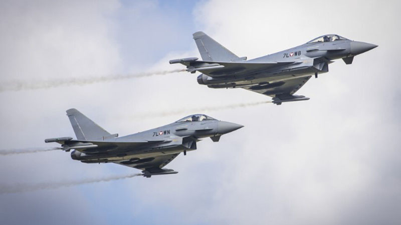 Румъния вдигна два F-16 и хеликоптер заради засечени три въздушни цели до границата с Украйна