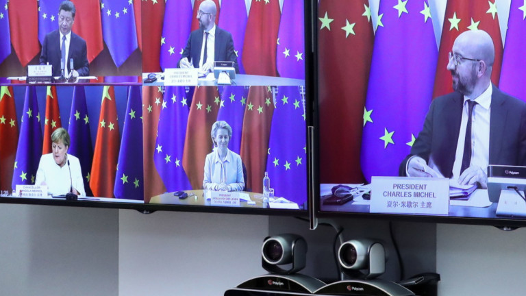 Меркел води преговорите на ЕС с Китай и иска да облекчи напрежението