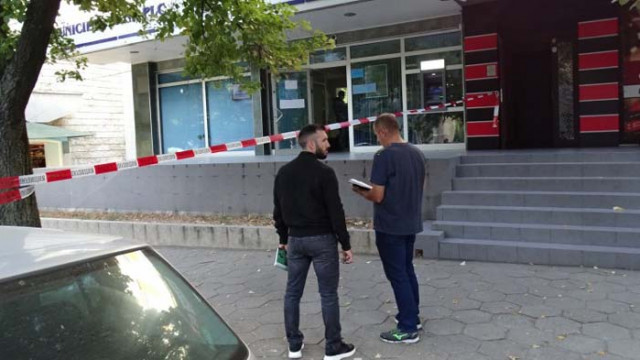 Малка сума пари е открадната при банковия обир в Сандански