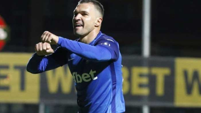 Валери Божинов извън състава на Левски за двубоя с ЦСКА 1948