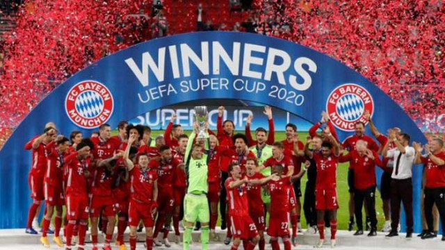 Байерн М грабна и Суперкупата на Европа
