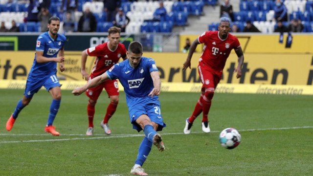 Хофенхайм спря победната серия на Байерн