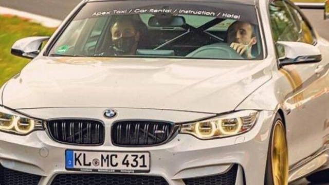 Роберт Кубица с BMW M4 и пълна газ по „Нюрбургринг“