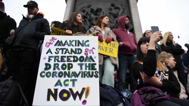 Нов рекорд във Великобритания на заразените с коронавируса за 24 часа