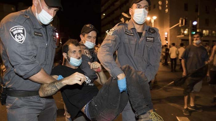 Израел ограничава протестите по време на карантината