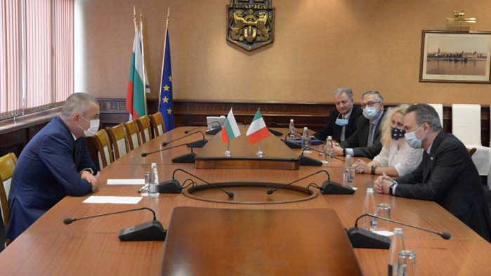 Кметът на Варна се срещна с посланика на Италия